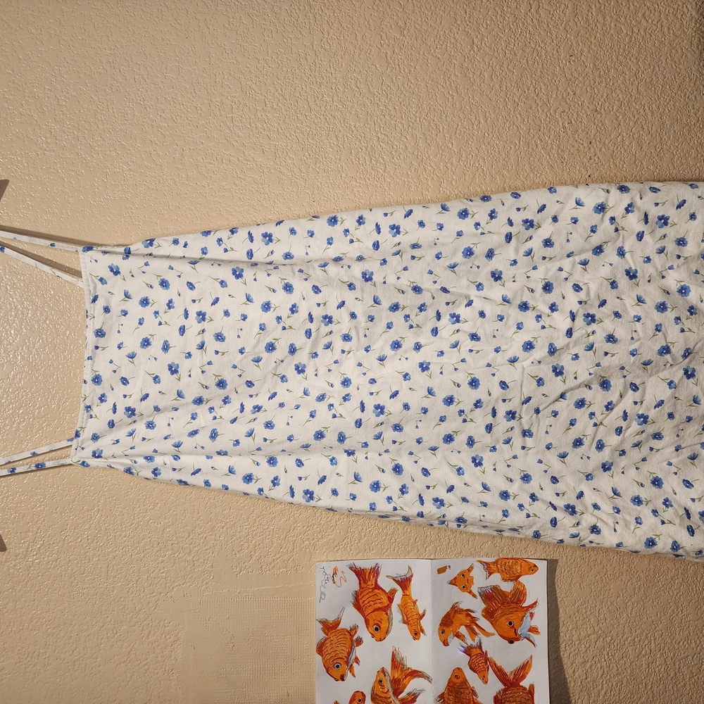 Floral Spaghetti Strap Dress